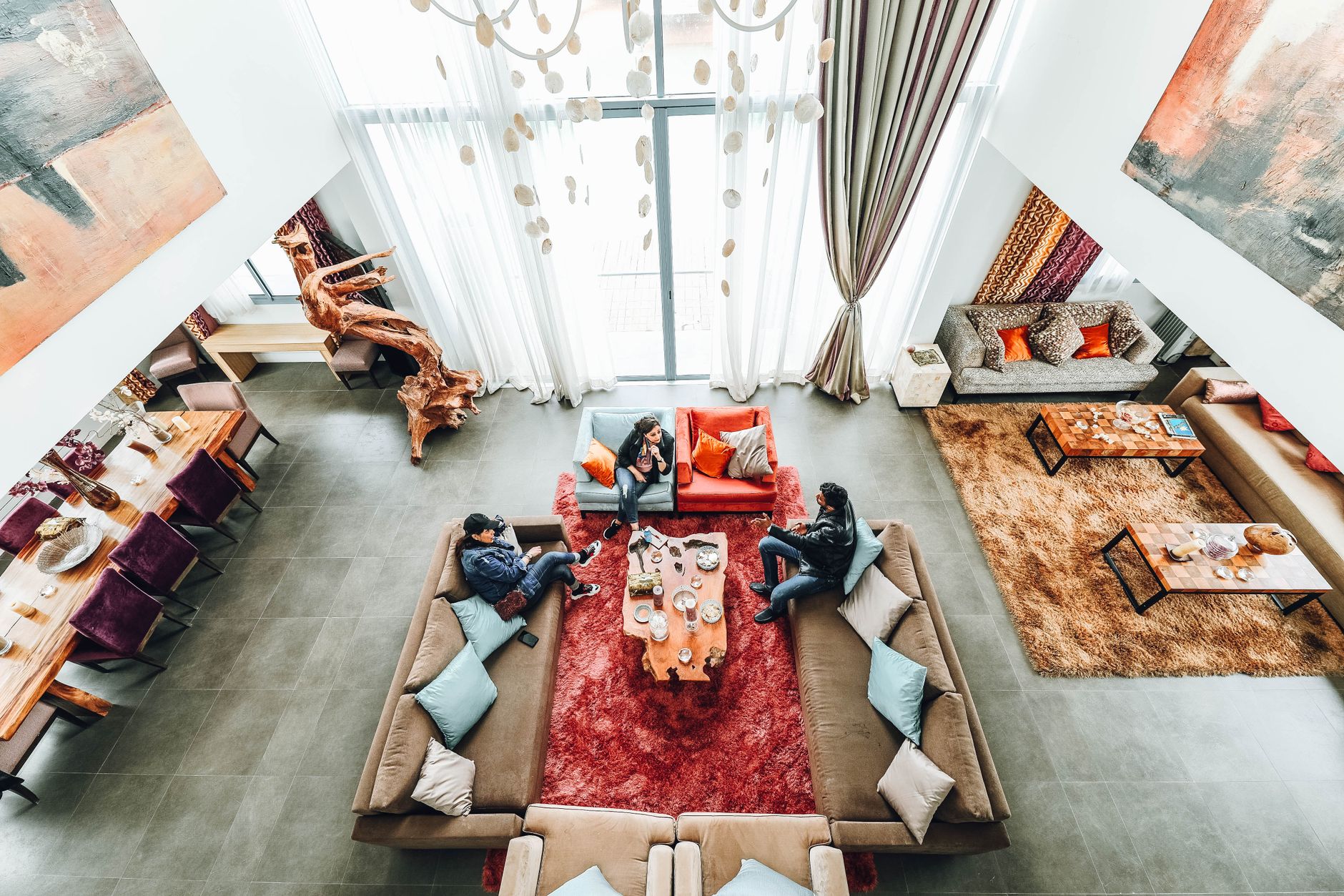 Building a Conversation Area Out of Furniture You Already Own - room layouts