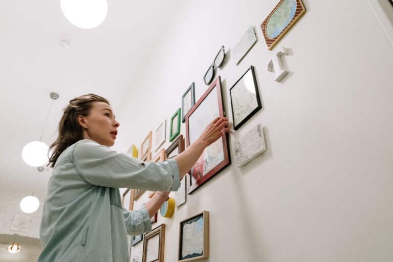 Hanging Art Without a Single Hole - wall art